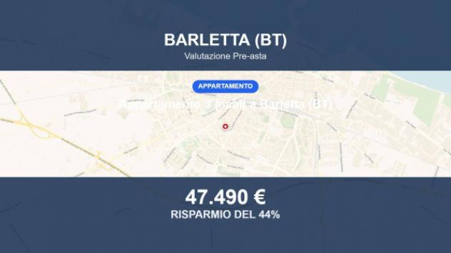 appartamento in vendita a Barletta in zona Borgovilla
