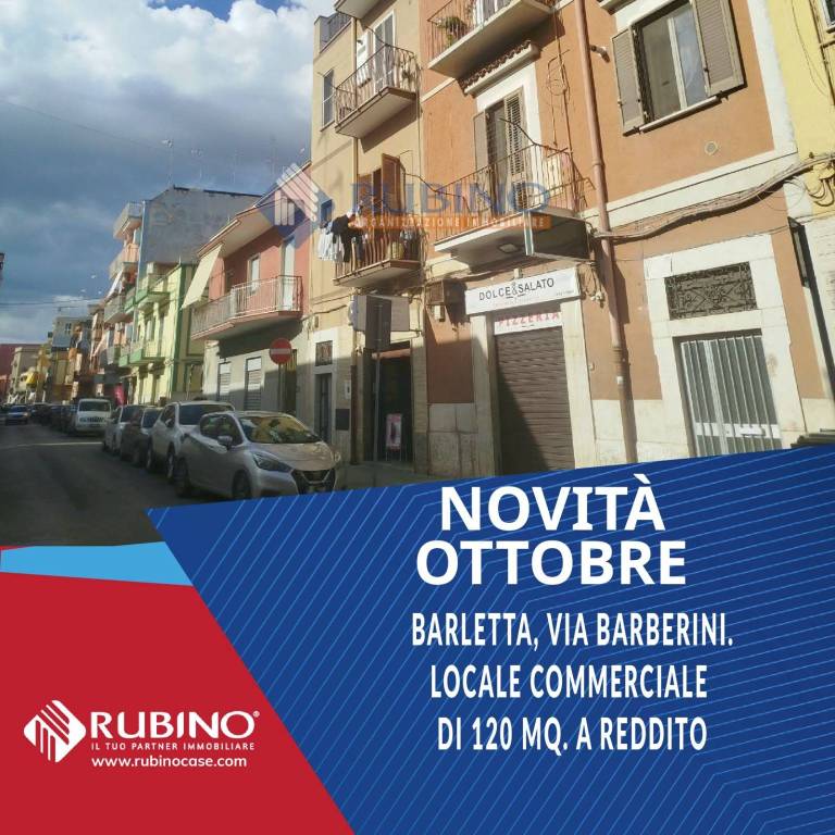 locale commerciale in vendita a Barletta