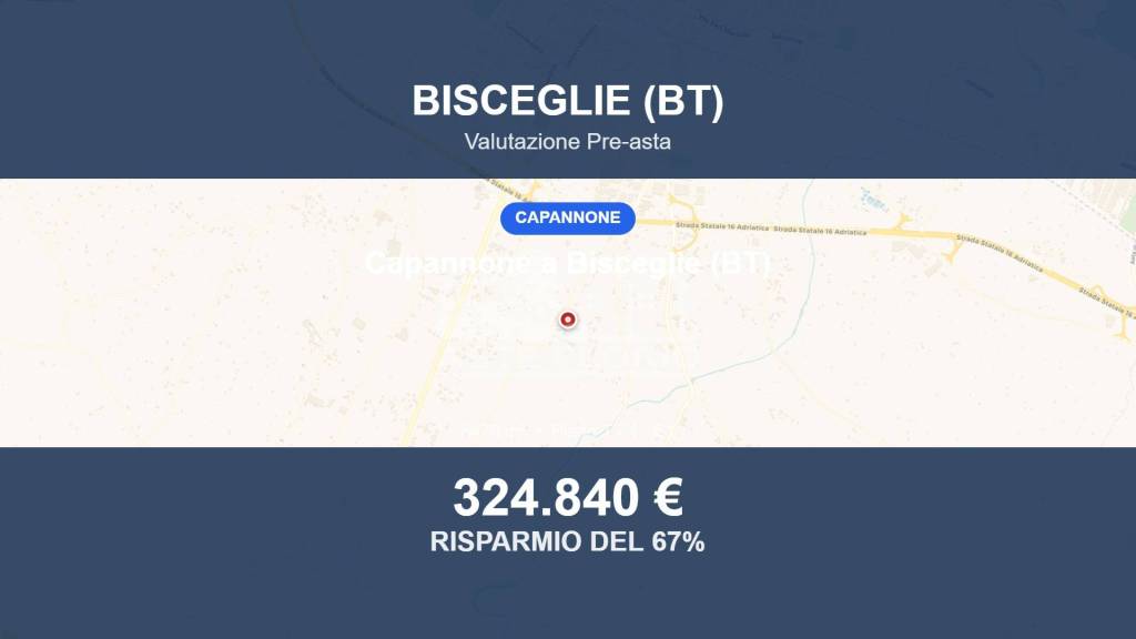 locale commerciale in vendita a Bisceglie