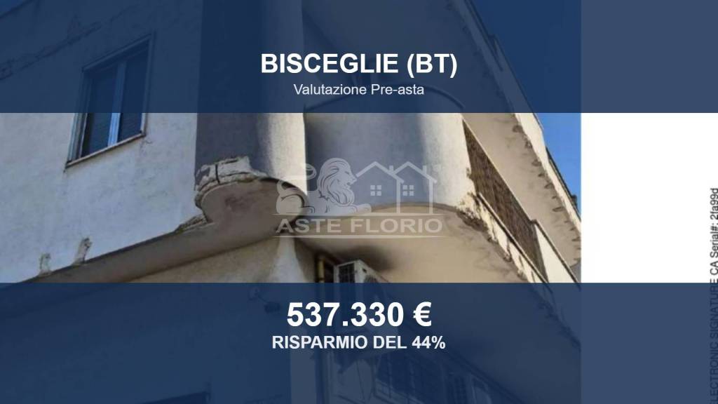 locale commerciale in vendita a Bisceglie