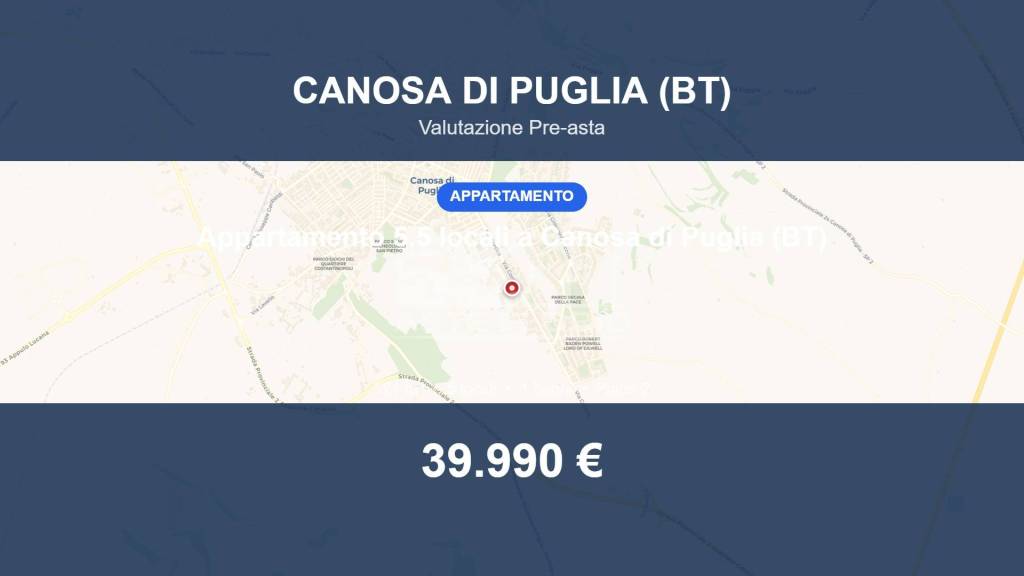 appartamento in vendita a Canosa di Puglia