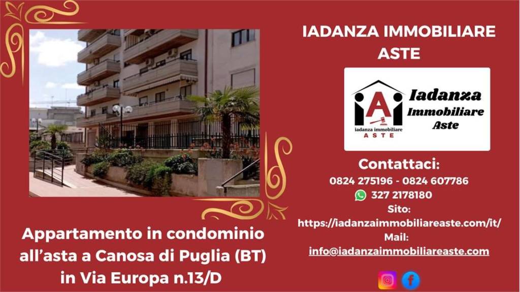 appartamento in vendita a Canosa di Puglia
