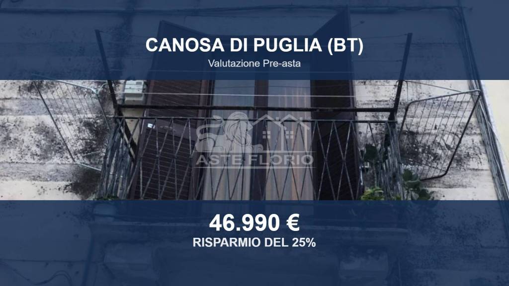 appartamento in vendita a Canosa di Puglia
