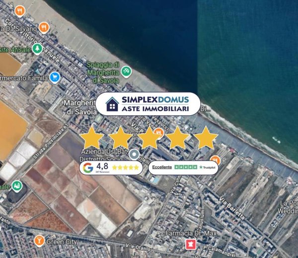 appartamento in vendita a Margherita di Savoia