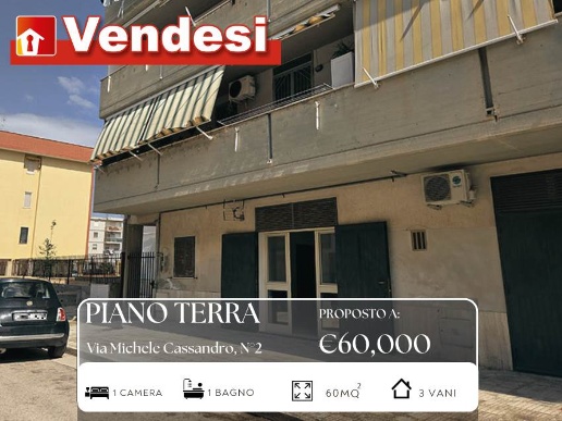 appartamento in vendita a Margherita di Savoia