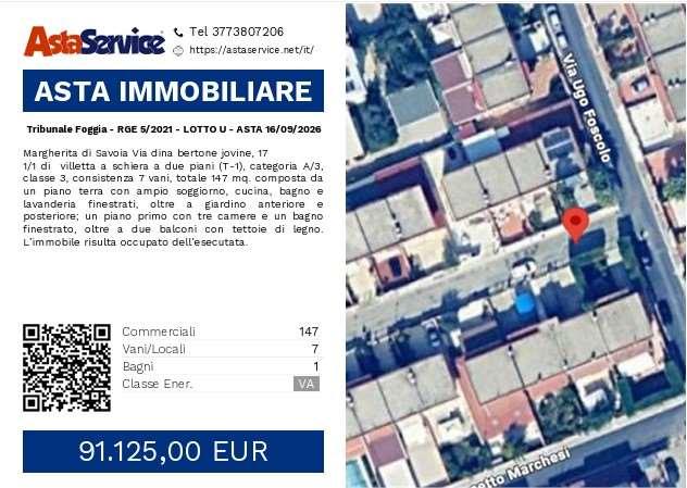quadrivano in vendita a Margherita di Savoia