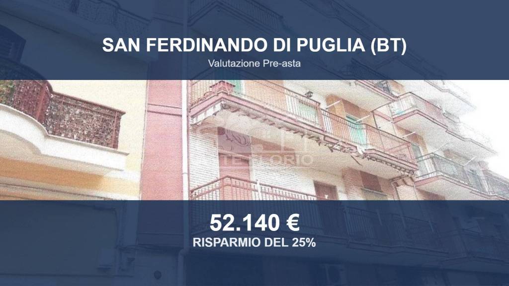 appartamento in vendita a San Ferdinando di Puglia