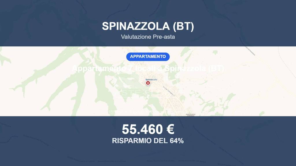 appartamento in vendita a Spinazzola