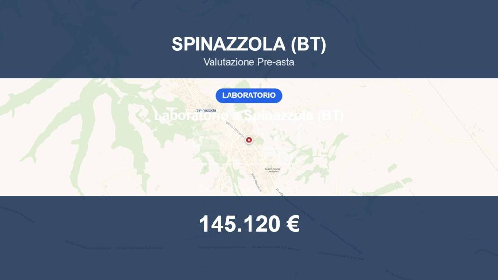 negozio in vendita a Spinazzola
