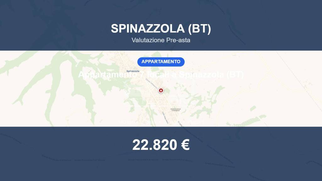 appartamento in vendita a Spinazzola
