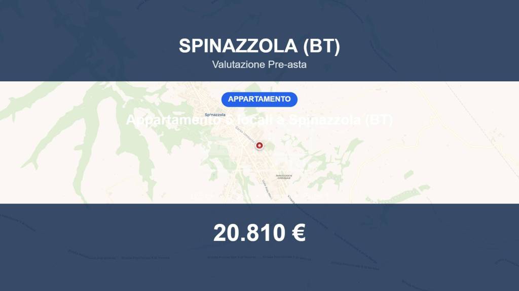 appartamento in vendita a Spinazzola