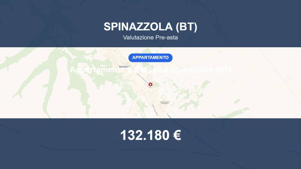 appartamento in vendita a Spinazzola
