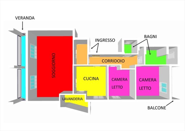 appartamento in vendita a Trani in zona Borgo Ottocentesco