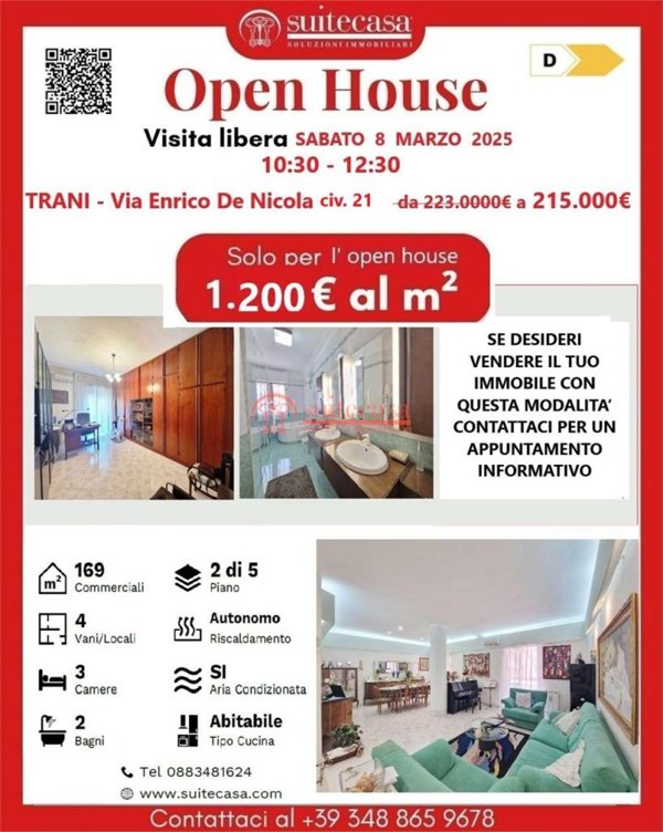 appartamento in vendita a Trani