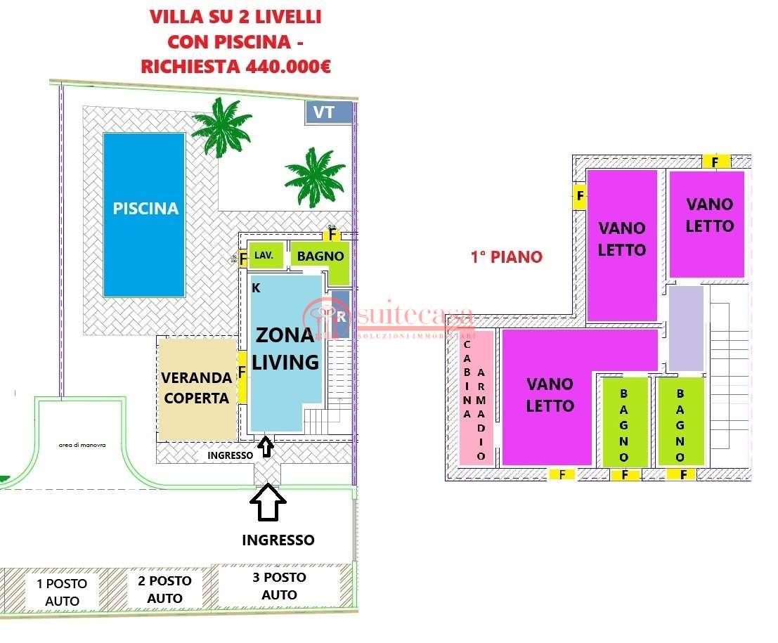 casa indipendente in vendita a Trani in zona Capirro
