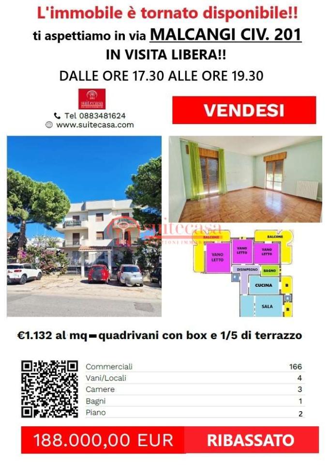 appartamento in vendita a Trani in zona Borgo Ottocentesco