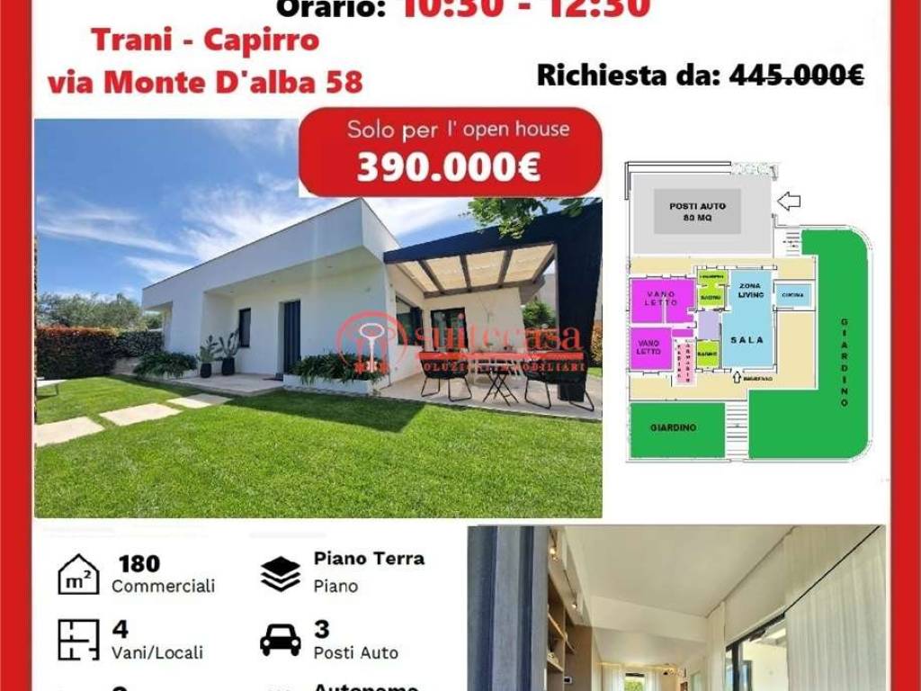 casa indipendente in vendita a Trani in zona Capirro