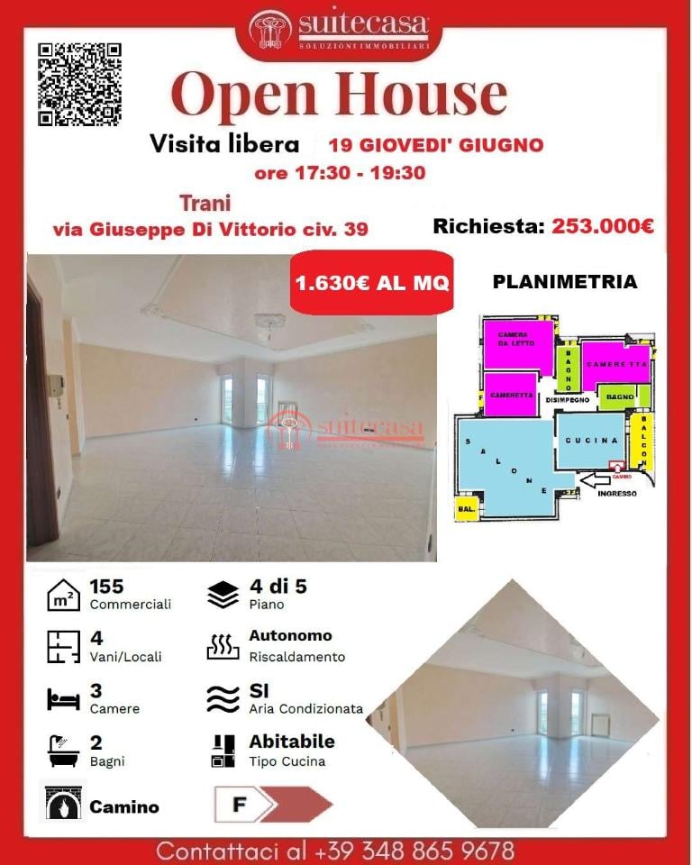 appartamento in vendita a Trani