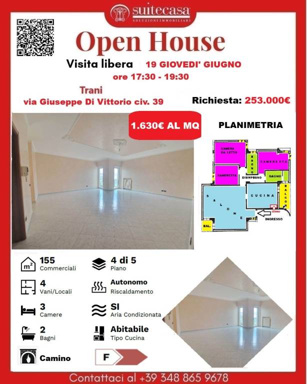 appartamento in vendita a Trani