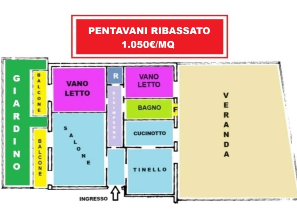 appartamento in vendita a Trani