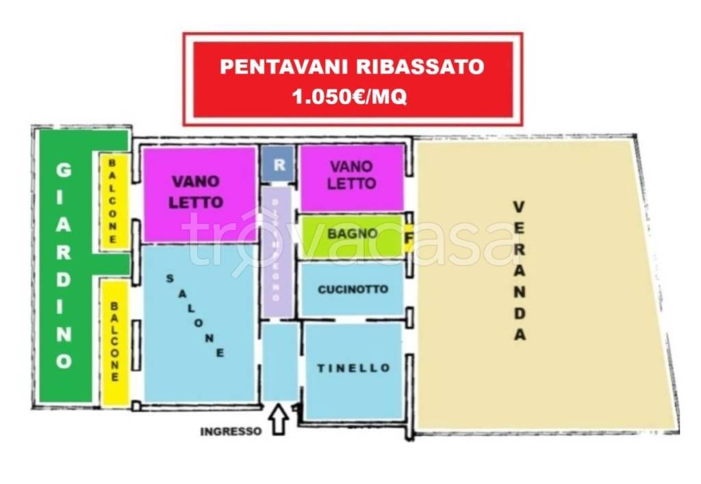 appartamento in vendita a Trani