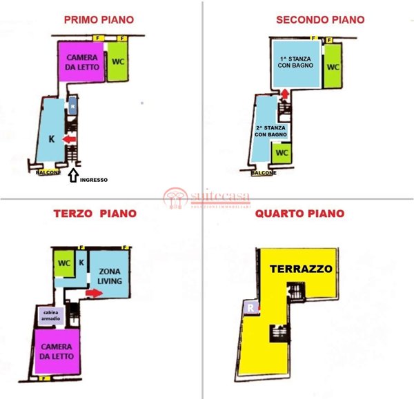 esavano in vendita a Trani in zona Borgo Medievale
