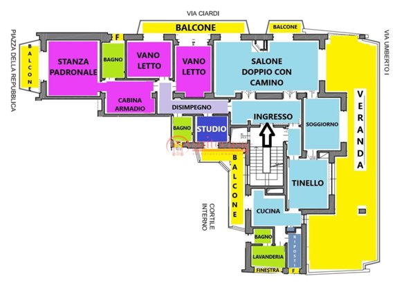 appartamento in vendita a Trani in zona Borgo Ottocentesco