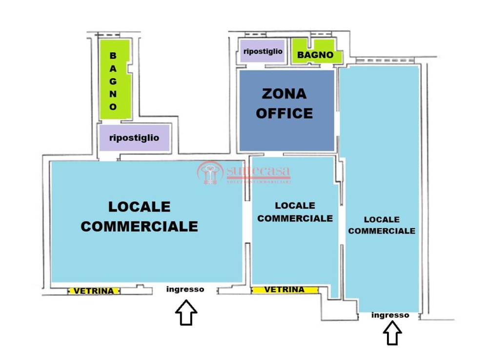 locale commerciale in vendita a Trani