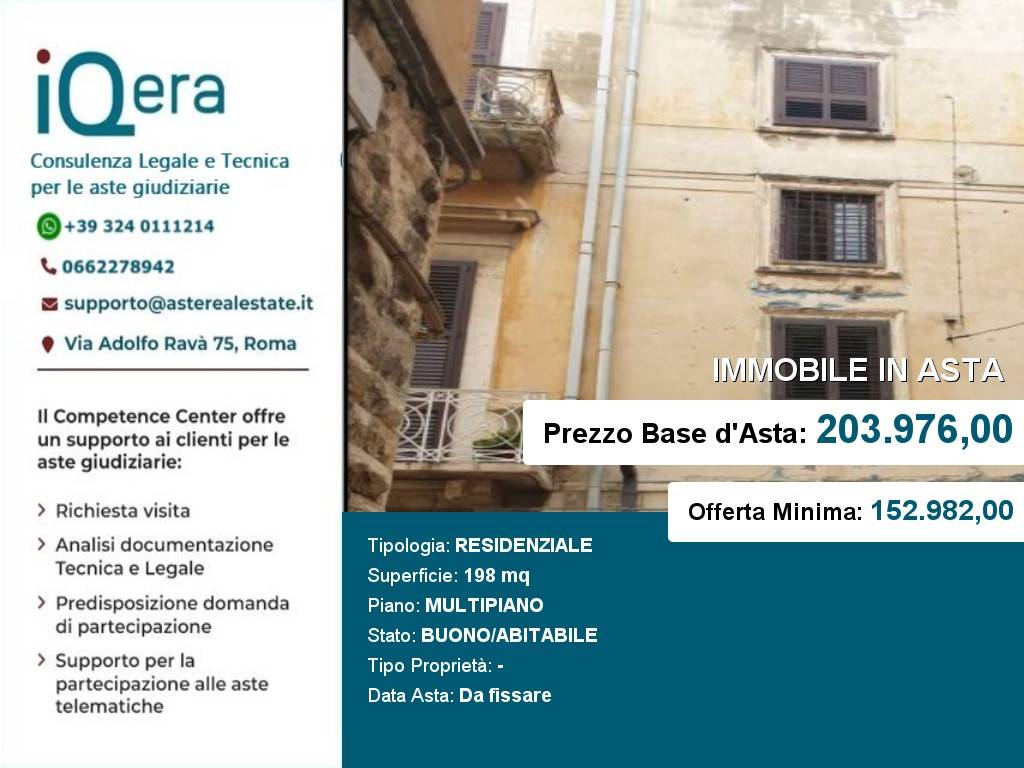 appartamento in vendita a Trani in zona Borgo Medievale