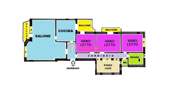 appartamento in vendita a Trani in zona Borgo Ottocentesco