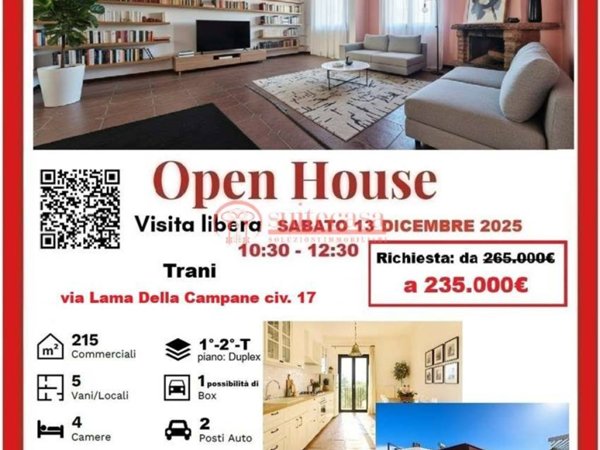 appartamento in vendita a Trani in zona Capirro