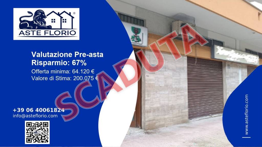 negozio in vendita a Trani