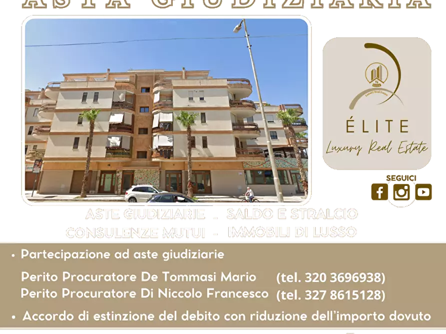 appartamento in vendita a Trani