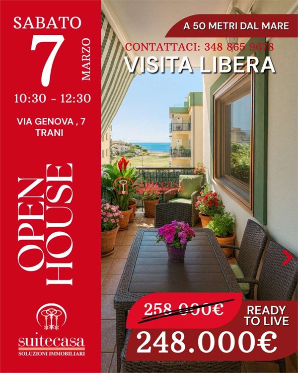 appartamento in vendita a Trani