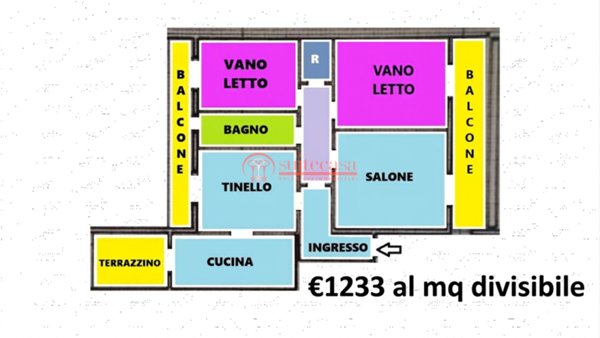 appartamento in vendita a Trani
