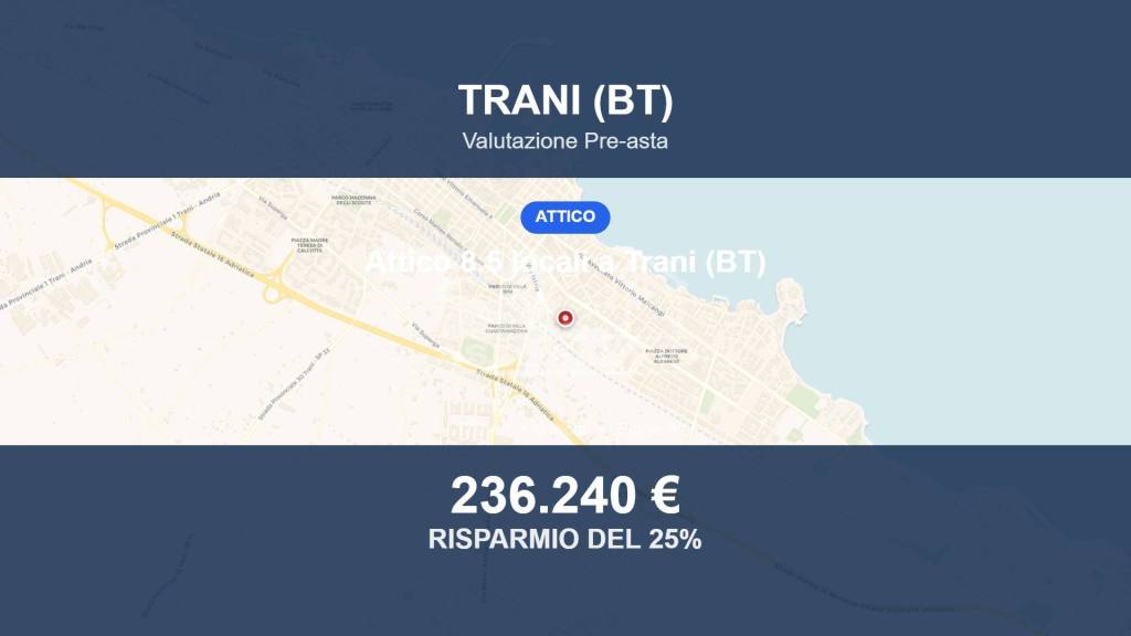 appartamento in vendita a Trani in zona Borgo Medievale