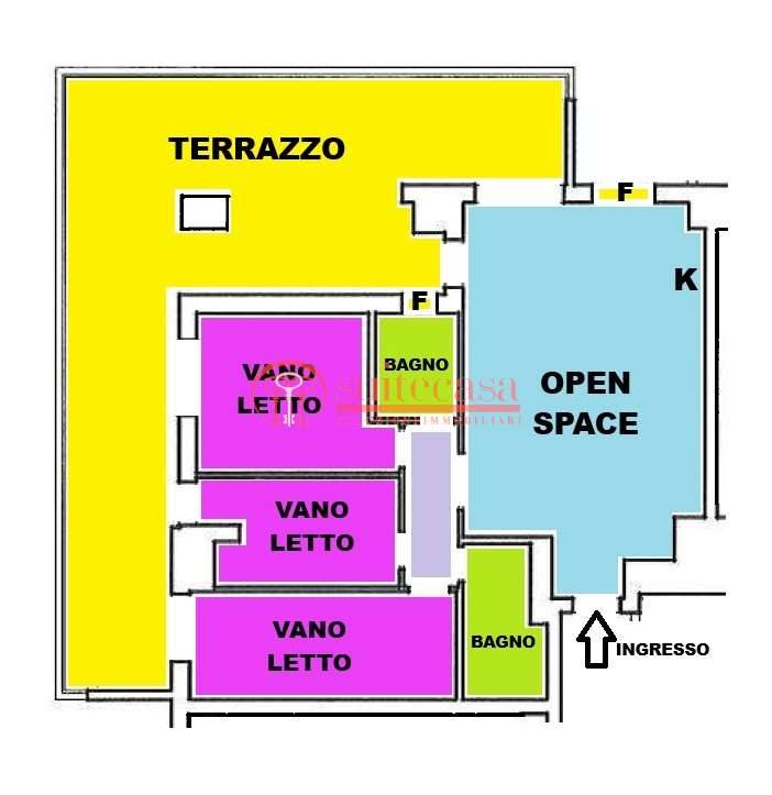 appartamento in vendita a Trani