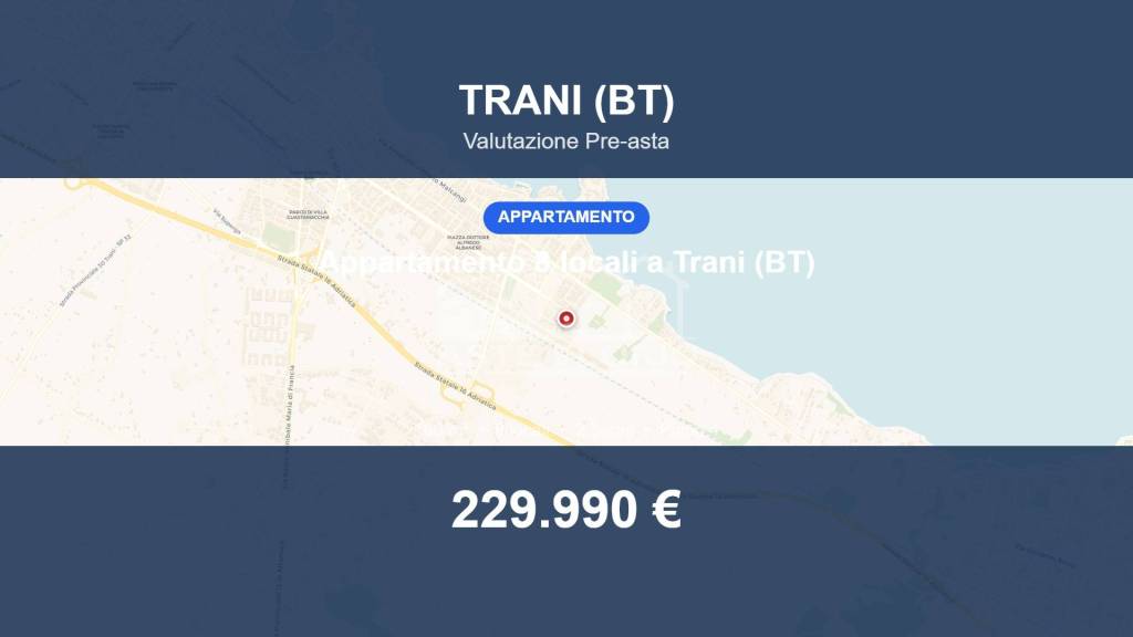 appartamento in vendita a Trani