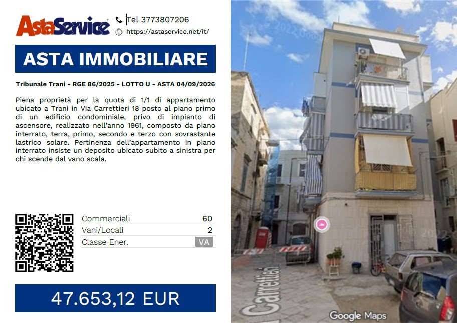 appartamento in vendita a Trani in zona Borgo Medievale