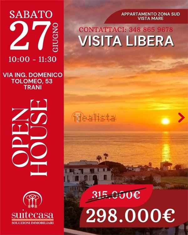 appartamento in vendita a Trani