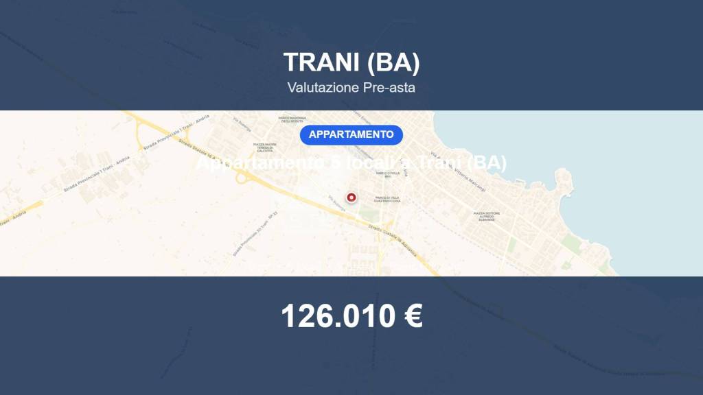 appartamento in vendita a Trani