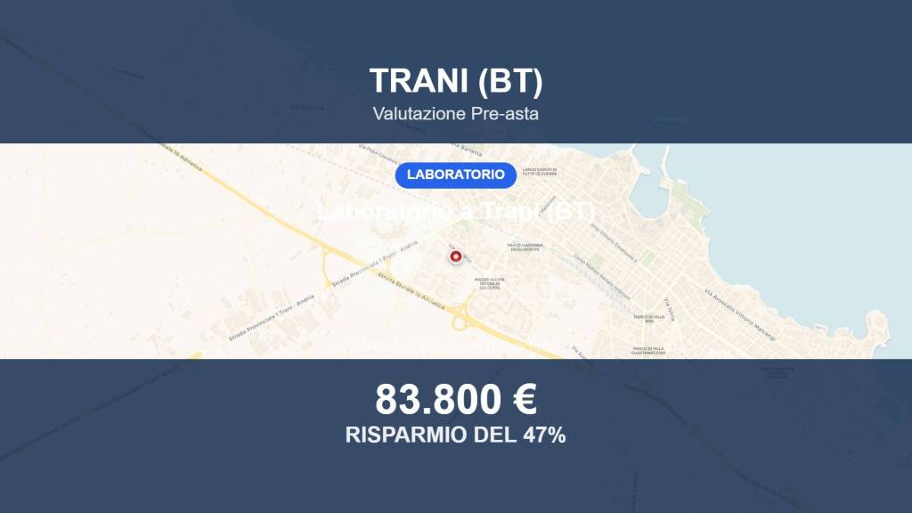 appartamento in vendita a Trani