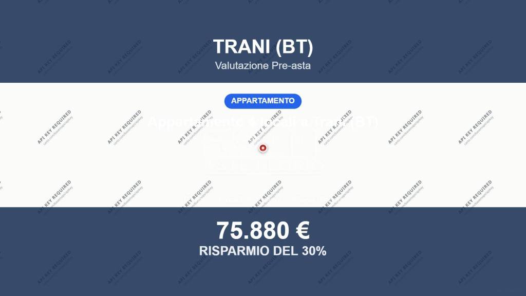 appartamento in vendita a Trani in zona Villa Dragonetti