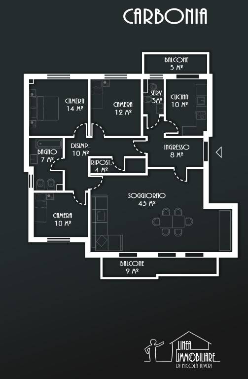 appartamento in vendita a Carbonia