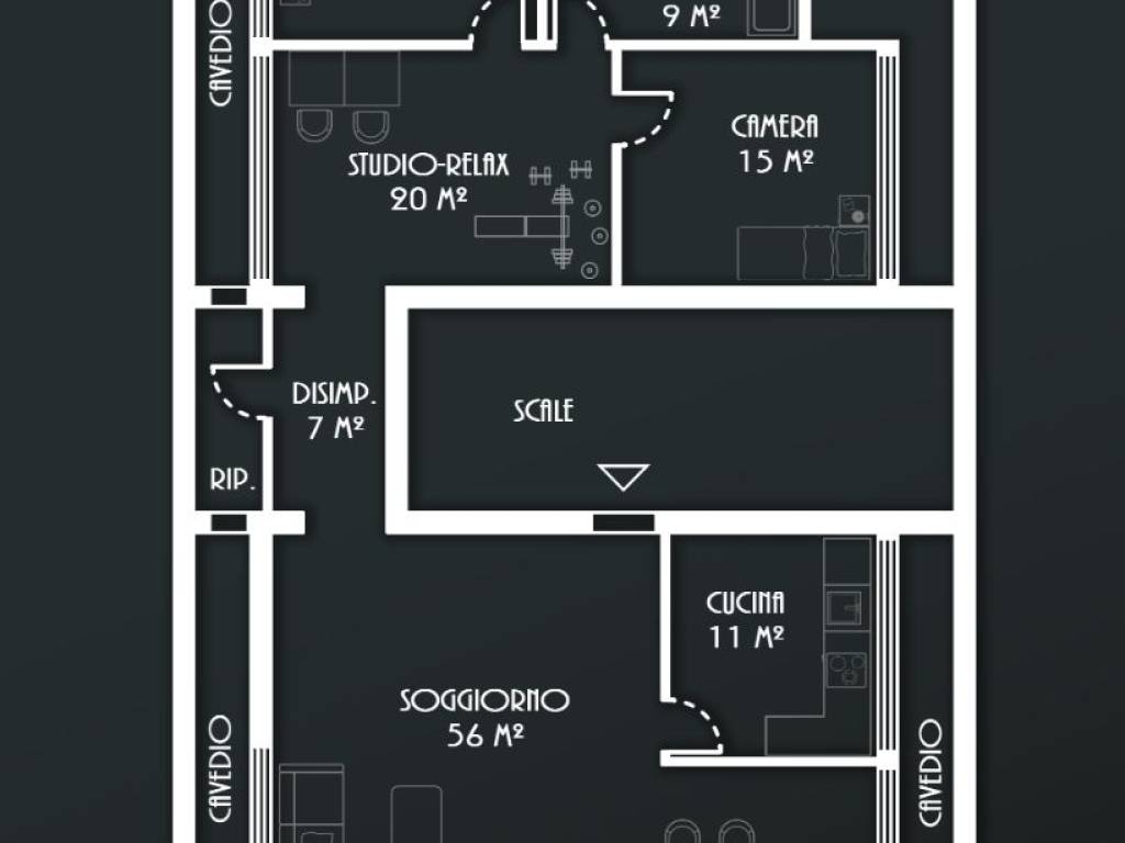 appartamento in vendita a Carbonia