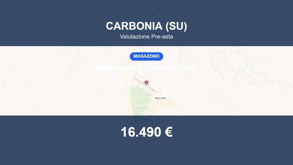 locale di sgombero in vendita a Carbonia in zona Bacu Abis