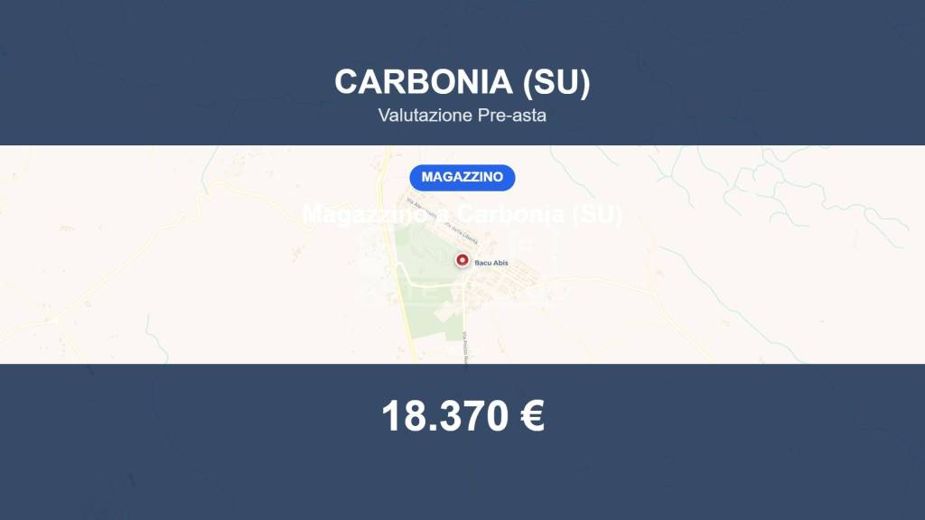 locale di sgombero in vendita a Carbonia in zona Bacu Abis