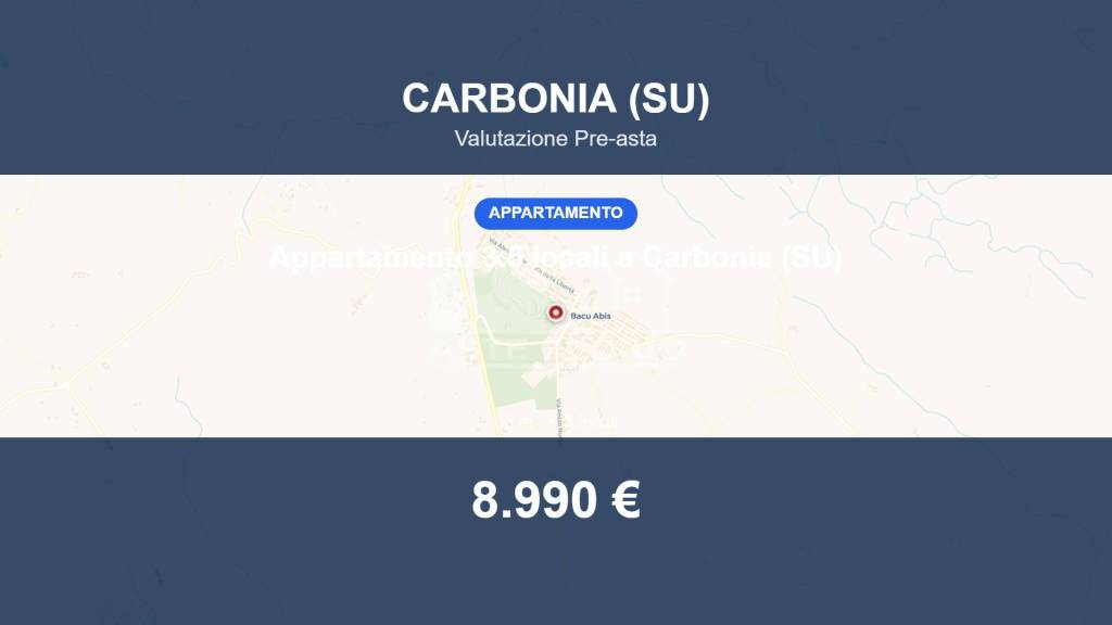 appartamento in vendita a Carbonia in zona Bacu Abis