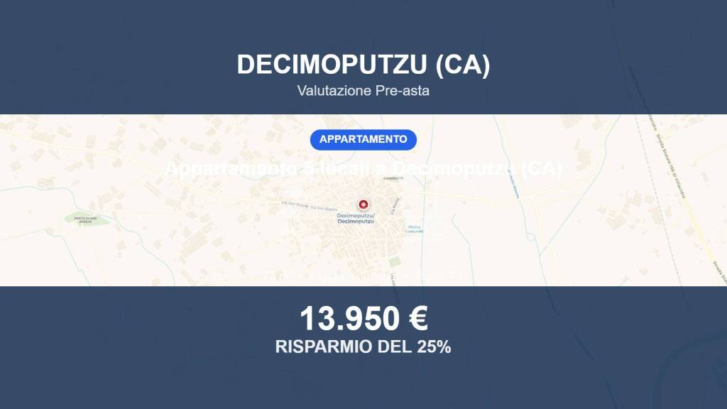 appartamento in vendita a Decimoputzu