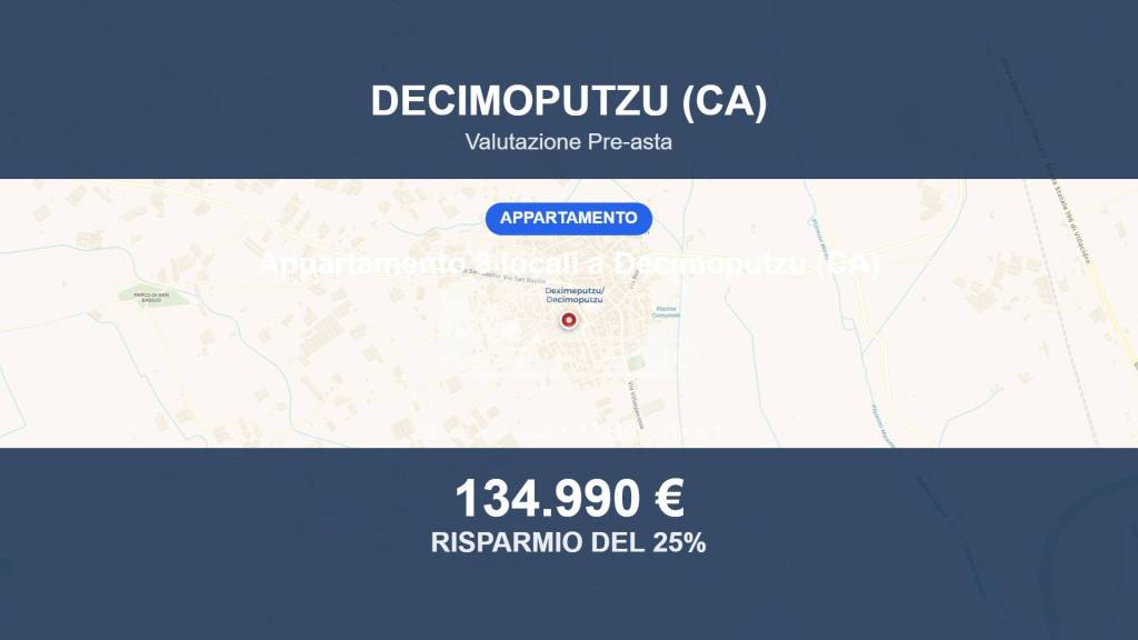 appartamento in vendita a Decimoputzu